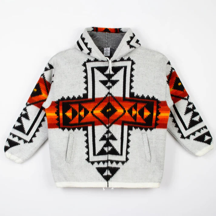 Eagle Chief Wool Jacket / Authentic Indigenous Handcrafted Outerwear
