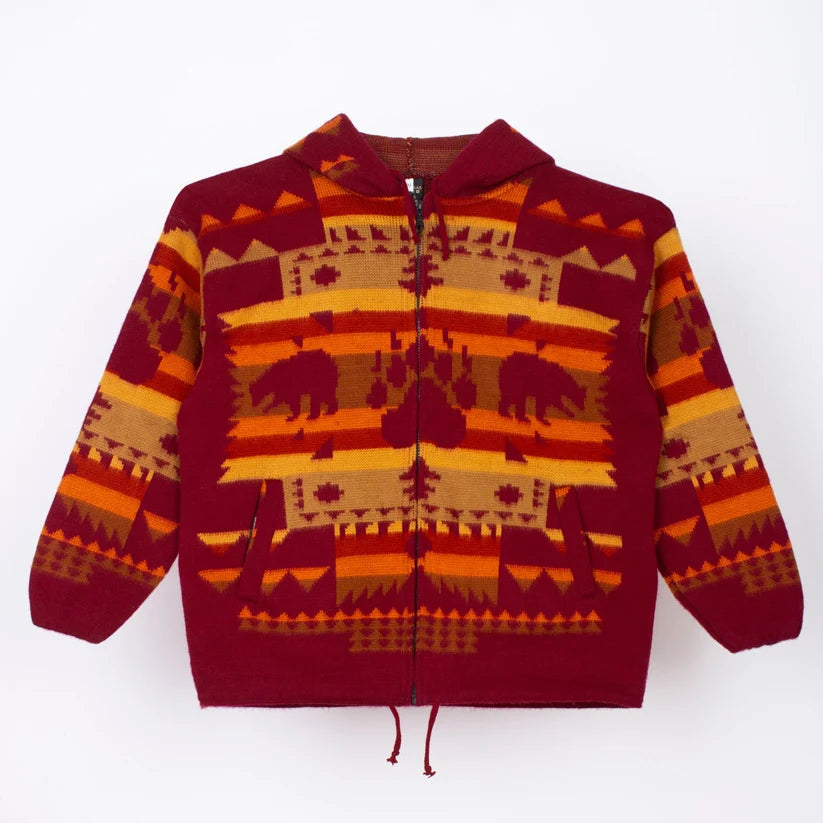 Orange Sunrise Wool Jacket
