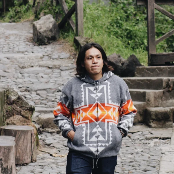 wolf grey native cross wool jacket 1