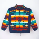 blue feather wool jacket 2